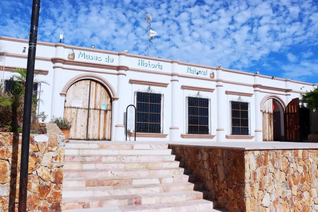 Entrance of Cabo San Lucas Museum of Natural History. 