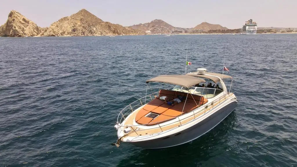38 ft Sea Ray on the Sea of Cortez.